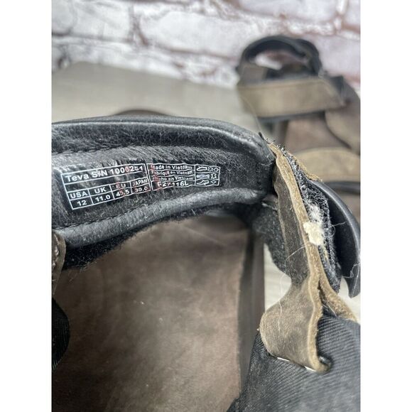 Teva Terra FI 4 Brown Spider Rubber Strap Sandals Men Sz 12M US/45.5EU 1006251 main image 9